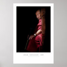 La copie se reposante de moine poster