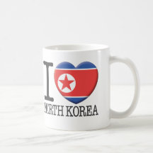La Corée du Nord Mug À Café