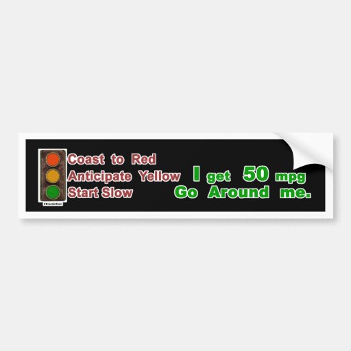 La côte d'adhésif pour pare-chocs de Hypermiler an Autocollants Pour Voiture