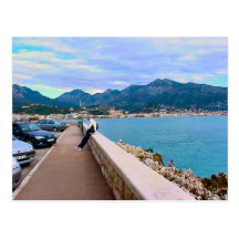 La Côte d'Azur agréable et, bord de mer, méditerra Cartes Postales