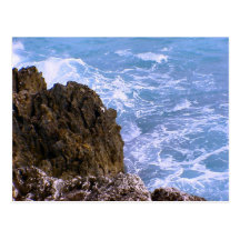 La Côte d'Azur agréable et, côte rocheuse, méditer Cartes Postales