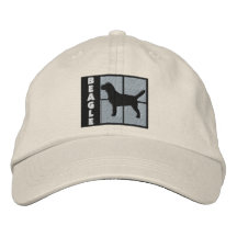 La couleur ajuste le beagle casquette brodée