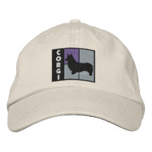 La couleur ajuste le corgi de Gallois de Pembroke Casquette De Baseball Brodée