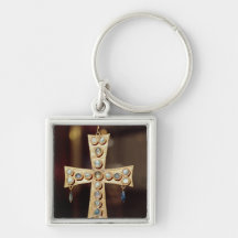 La couronne votive d'un roi de Visigoth Porte-clefs