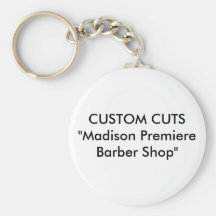 La COUTUME COUPE " le salon de coiffure de premièr Porte-clef