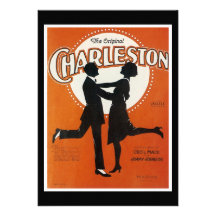 La couverture vintage originale de feuille de chan invitations personnalisées