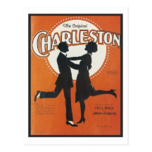 La couverture vintage originale de Songbook de Cha Carte Postale