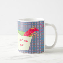 La crevette dans le sac de papier mugs