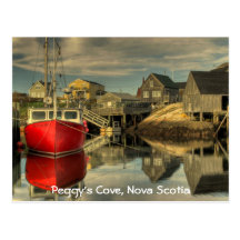 La crique de Peggy, la Nouvelle-Écosse Carte Postale