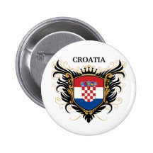 La Croatie [personnalisez] Badges
