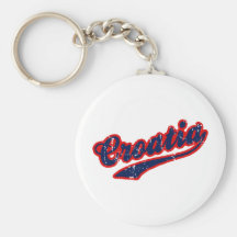 La Croatie Porte-clé