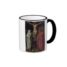 La crucifixion (panneau) 2 mugs à café