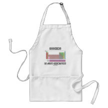 La cuisine est juste chimie (le Tableau périodique Tabliers