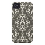 La damassé lance le motif occidental grunge de got coques Case-Mate iPhone 4