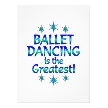 La danse de ballet est la plus grande faire-parts