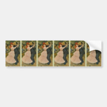 La danse de Pierre-Auguste Renoir chez Bougival (1 Autocollant Pour Voiture