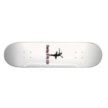 La danse est ma vie plateau de planche à roulettes