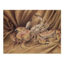 La danse marche en crabe (la carte postale)