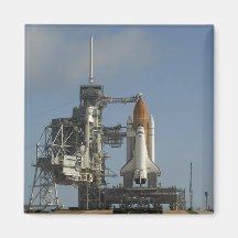 La découverte de navette spatiale repose 2 prêts magnets pour réfrigérateur