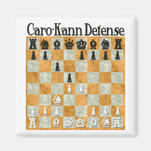 La défense de Caro-Kann Magnets Pour Réfrigérateur