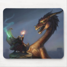 La défense de magicien tapis de souris