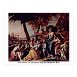La délivrance du garçon de Moïse par Sebastiano Ri Carte Postale