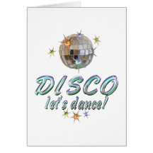 La DISCO nous a laissés danser Cartes De Vœux