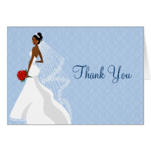 La douche nuptiale de saphir Flirty vous remercien Carte De Vœux