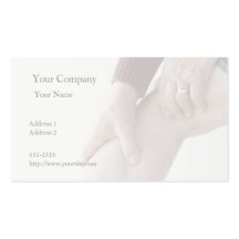 la douleur soutiennent dedans du carte de visite d