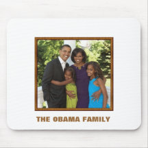 La FAMILLE d'OBAMA - customisée Tapis De Souris