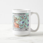 La fan d'hockey réagit tasse à café