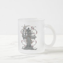 La faucheuse attend tasse