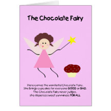 La fée de chocolat carte