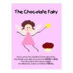 La fée de chocolat cartes postales