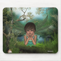 La fée flotte Mousepad Tapis De Souris