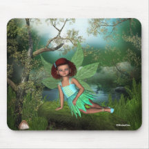 La fée flotte Mousepad Tapis De Souris