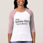 La femelle d'anniversaire boivent jusqu'à la derni t-shirts