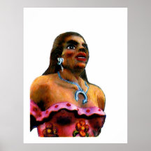 La femme de danseur de jGibney de série d'artiste  Posters