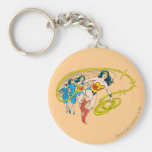La femme de merveille transforment porte-clé