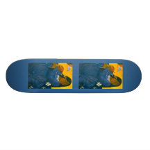 La femme de Paul Gauguin avec une mangue (1892) Skateboards Personnalisables