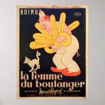 La Femme Du Boulanger Affiche
