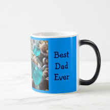 La fête des pères heureuse attaque le meilleur pap mug