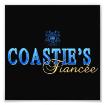 La fiancée de Coastie Impression Photo