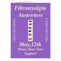La fibromyalgie, conscience, peut, 12ème,… cartes de vœux