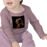 La fille avec un turban/fille avec la boucle d'ore t-shirts