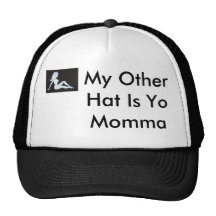 la fille de camionneur, mon autre chapeau est mama casquette de camionneur