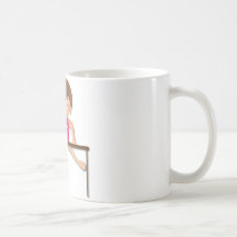 La fille personnalisée de GYMNASTIQUE barre des ca Tasse À Café