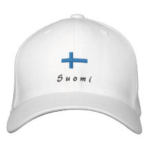 La Finlande a brodé le chapeau Chapeau Brodé