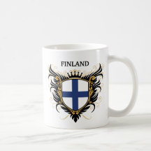 La Finlande [personnalisez] Tasse À Café