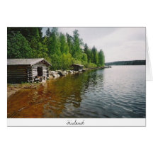 La Finlande - postacrd Cartes De Vœux